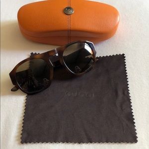 GUCCI GG 2496/S 05L ROUND AVIATOR SUNGLASSES italy
